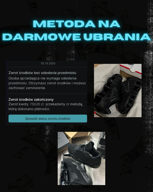 Metoda na darmowe ubrania